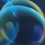 しゃぼん玉の写真